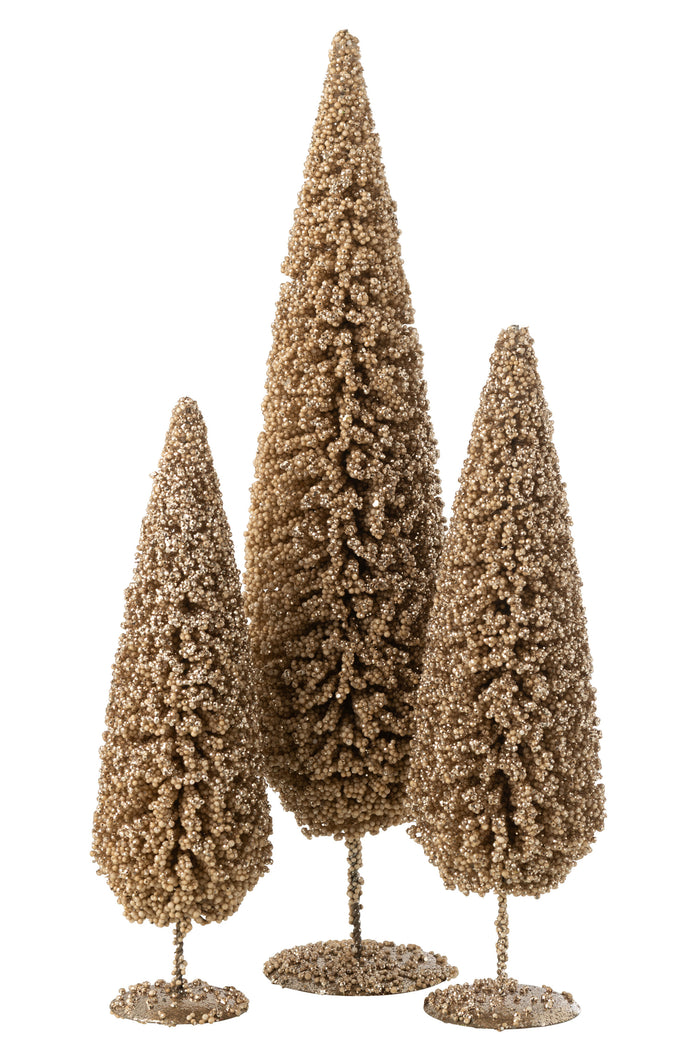 Christmas Tree Pet Champagne Colored Large