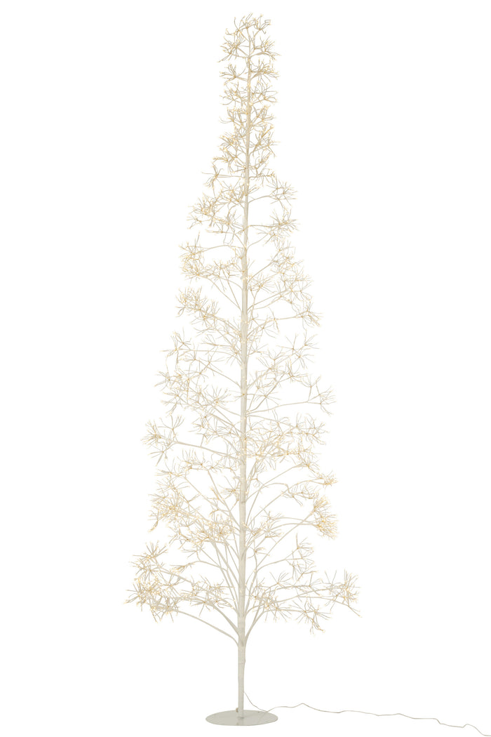 Tree 3000 Led Metal White Large