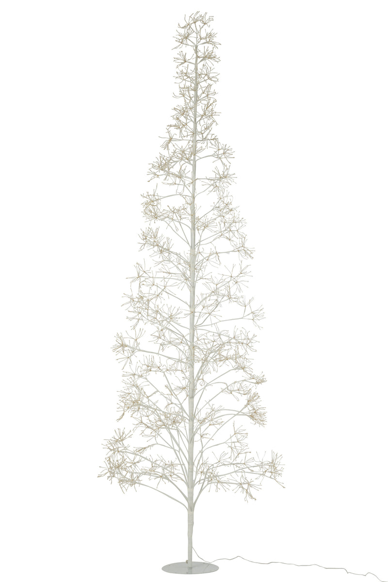 Tree 3000 Led Metal White Large