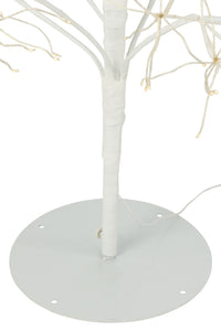 Tree 3000 Led Metal White Large