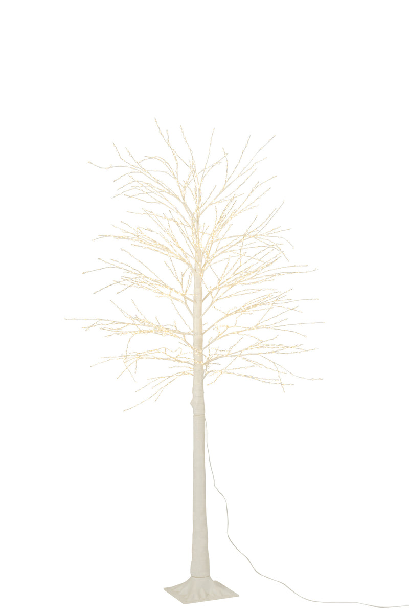 Tree 2000 Led Plastic White Medium