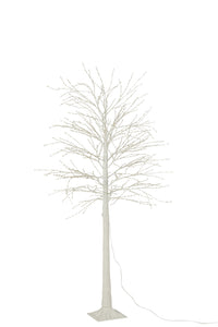 Tree 2000 Led Plastic White Medium
