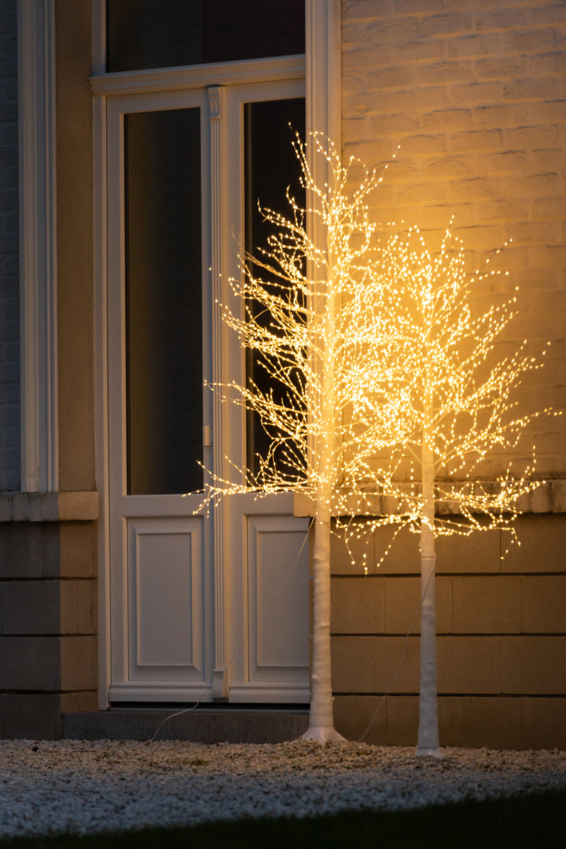 Tree 2000 Led Plastic White Medium