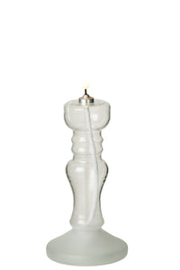 Led Candle Glass Transparent