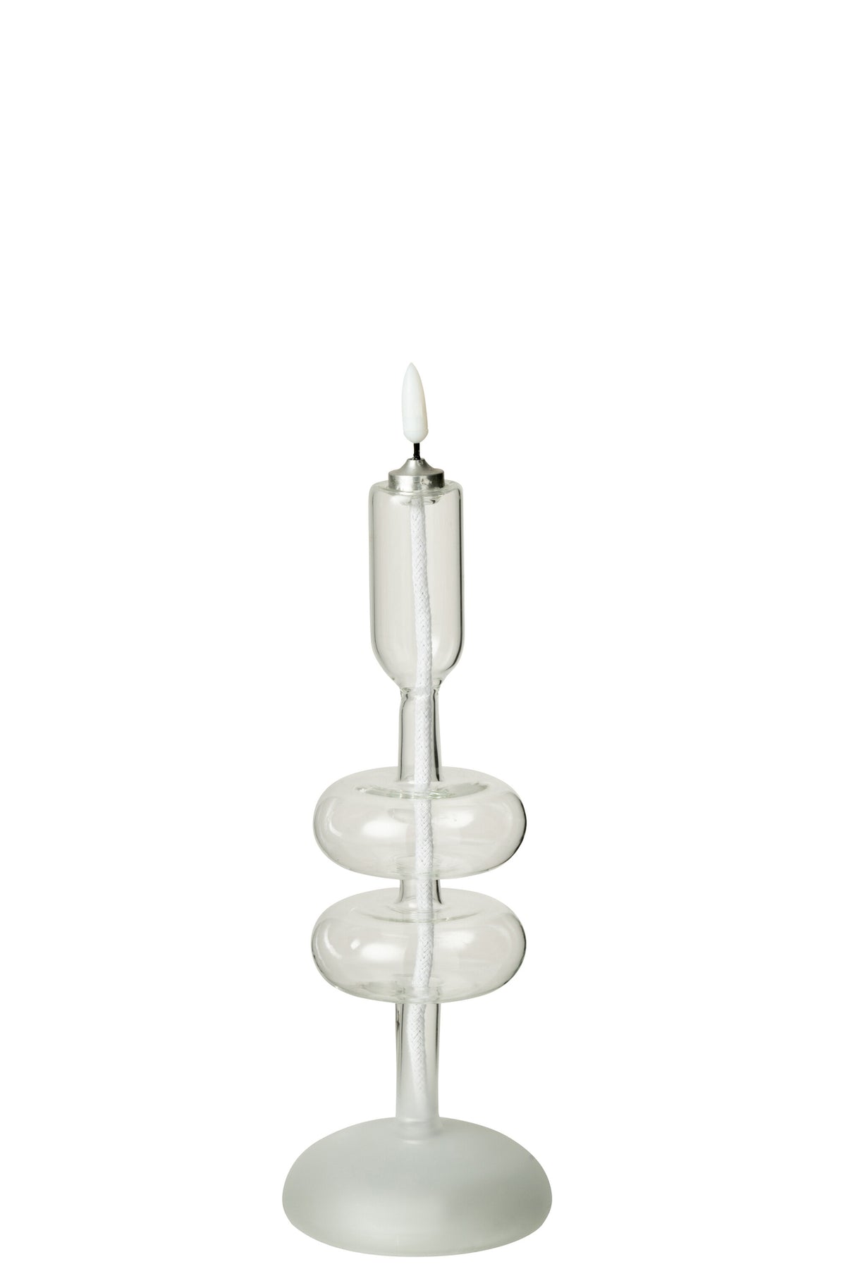 Led Candle Glass Transparent