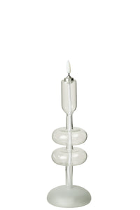 Led Candle Glass Transparent