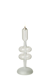 Led Candle Glass Transparent