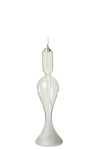 Led Candle Glass Transparent Small