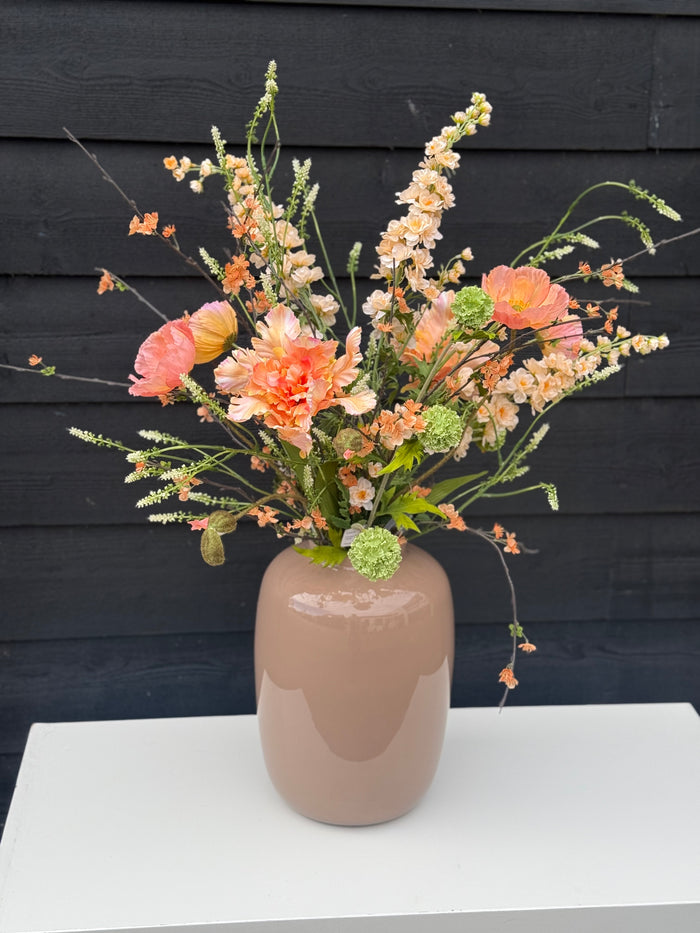 Zijdenboeket Peach Botanica