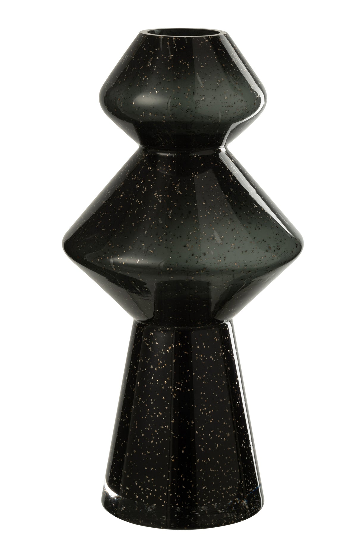 Vase Carol Glass Black