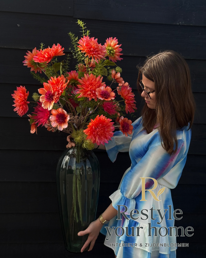 Zijdenboeket Scarlet