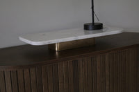 Schaal Labade - Antiek brons - 50x24x7cm