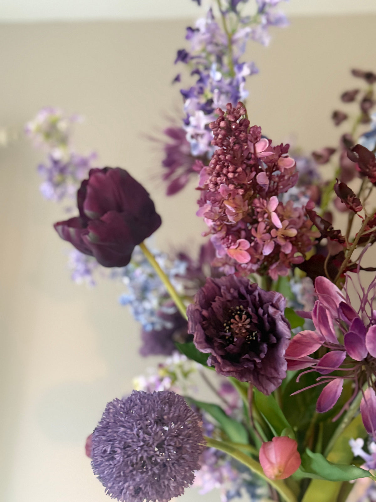 Zijdenboeket Royal Amethyst