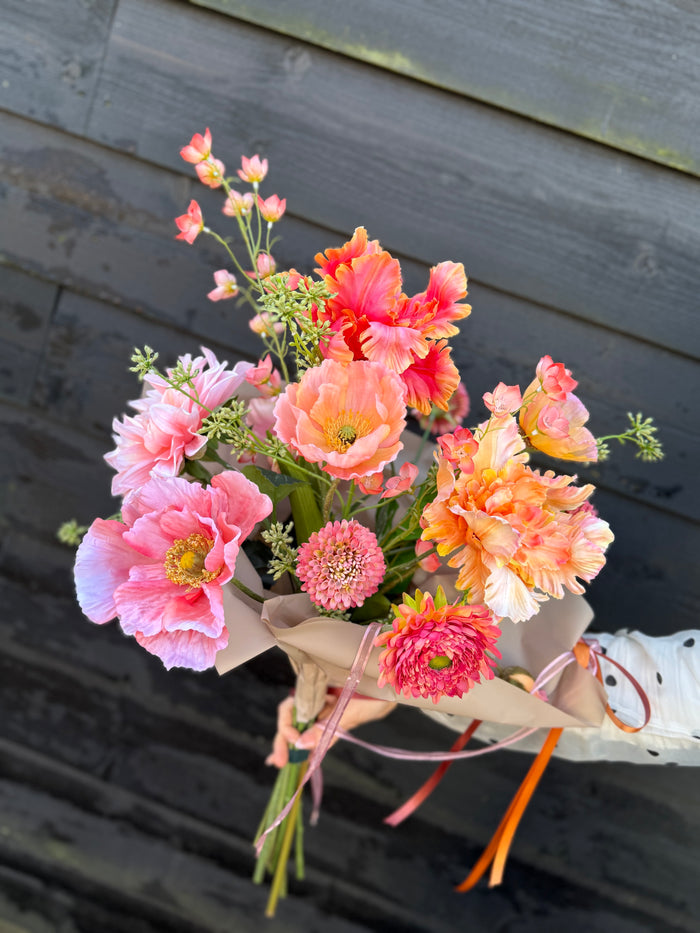 Zijdenboeket Soft Glow