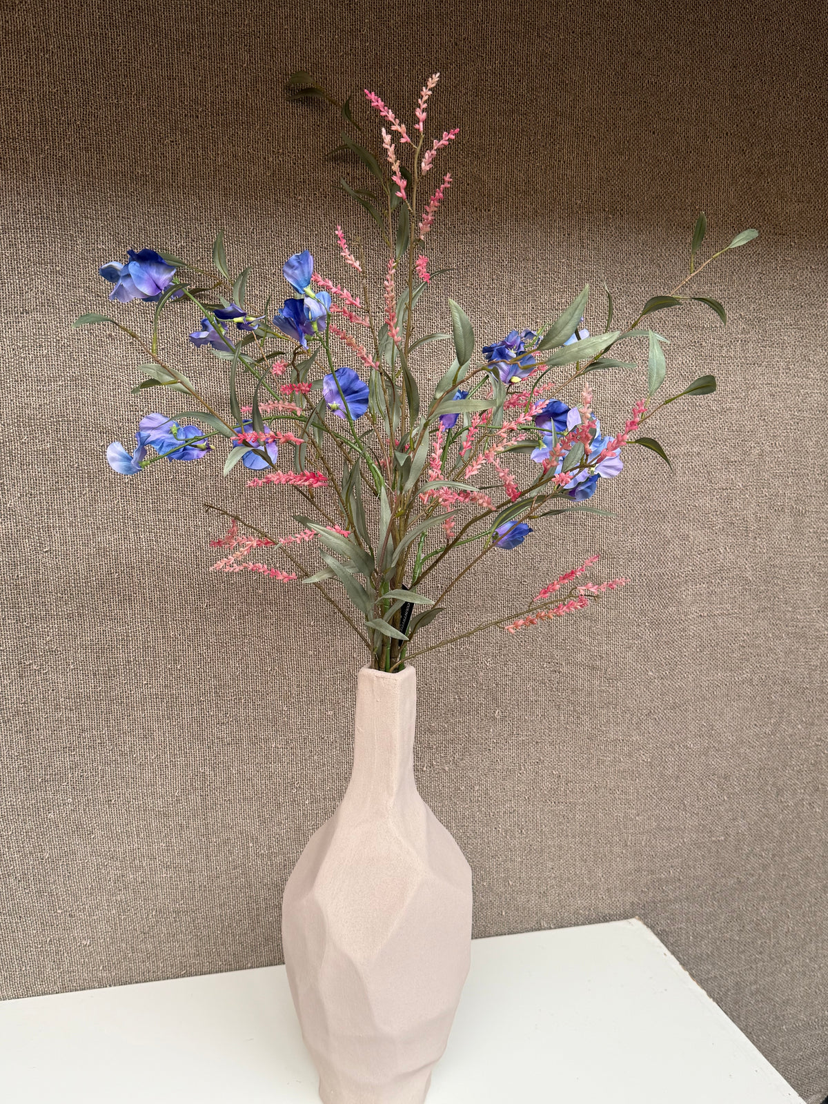 Zijdenboeket Blue Harmony