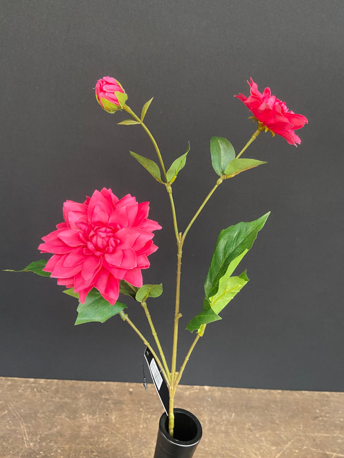 DAHLIA SPRAY X 3 70CM BEAUTY