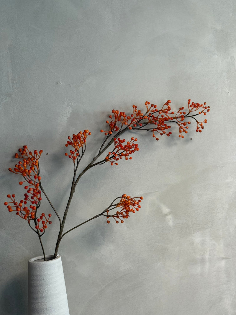 Kunstbes Ilex Verticillata L l.oranje
