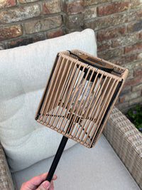 Solar lantaarn taupe