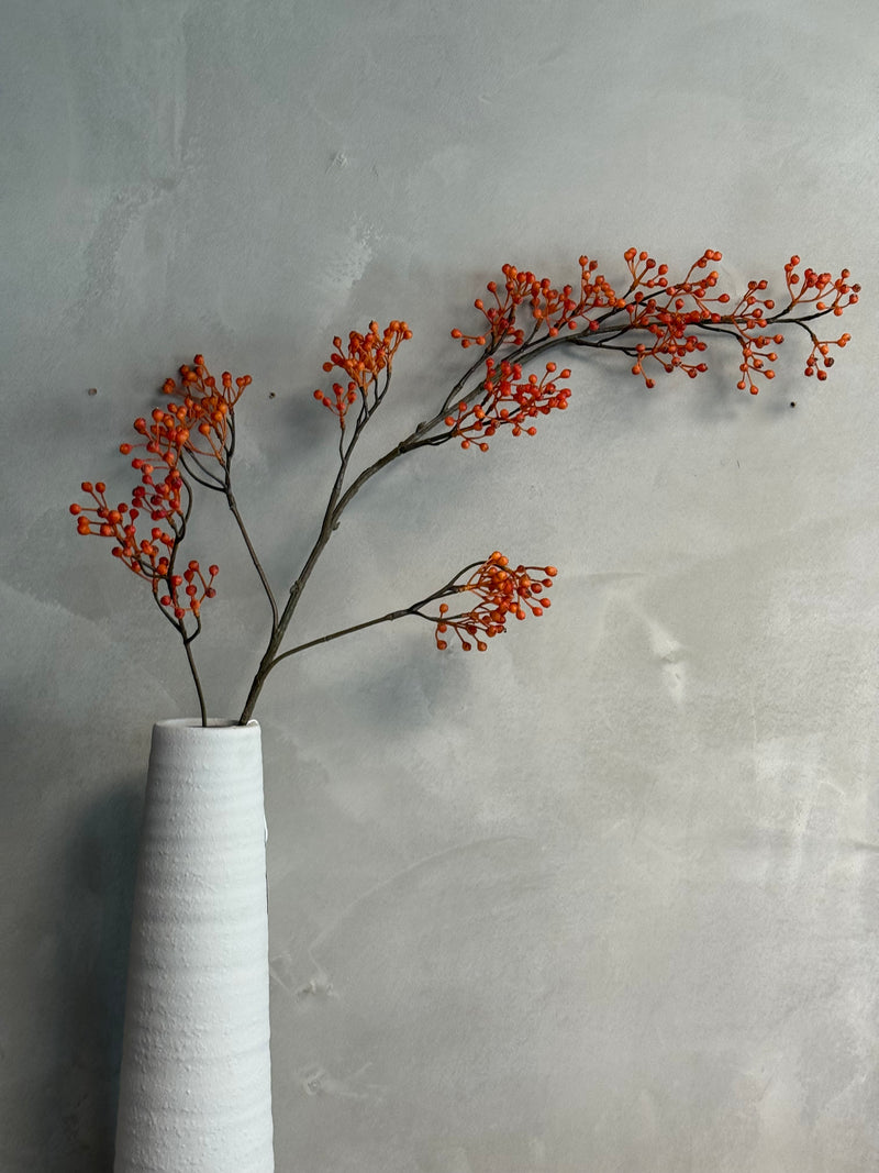 Kunstbes Ilex Verticillata L l.oranje