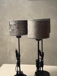 Lampvoet Ø13x44,5 cm mat zwart