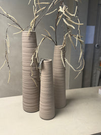 Actie - Set taupe buisvazen