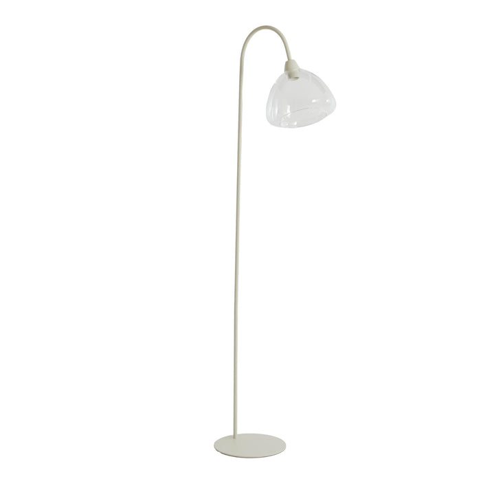 Vloerlamp Bisho - Crème - 47x28x160cm