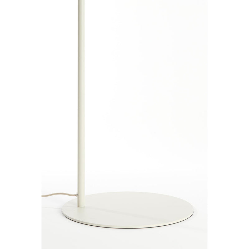 Vloerlamp Bisho - Crème - 47x28x160cm