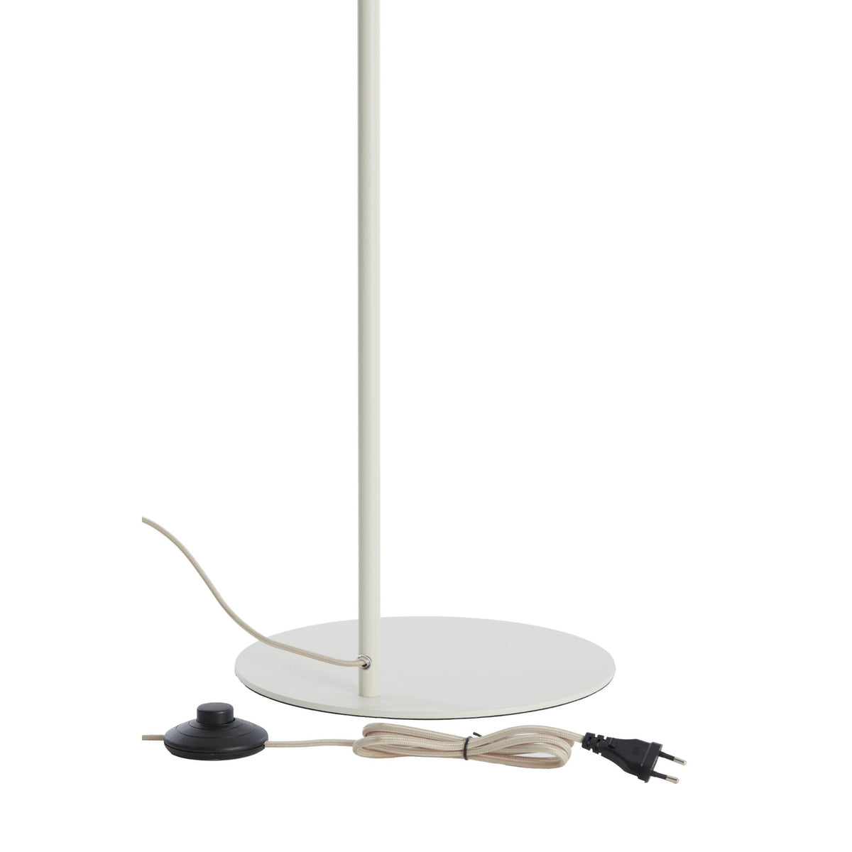 Vloerlamp Bisho - Crème - 47x28x160cm