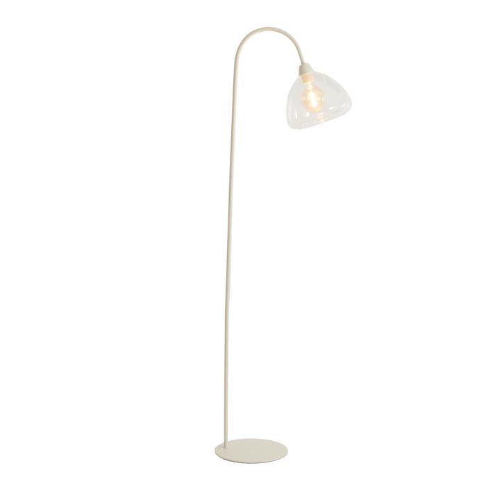 Vloerlamp Bisho - Crème - 47x28x160cm
