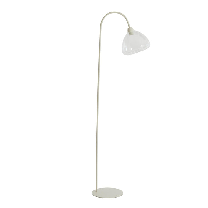 Vloerlamp Bisho - Crème - 47x28x160cm
