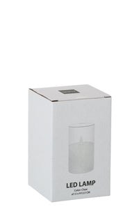 Ledlamp Shining Glass Transparent Small