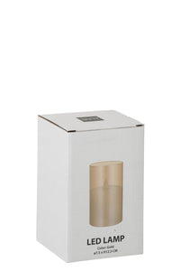Ledlamp Shining Glass Gold Small