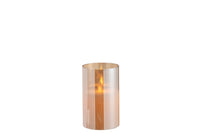 Ledlamp Shining Glass Gold Small