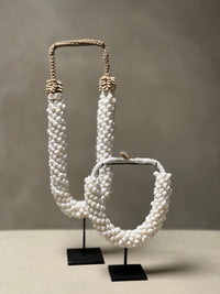 Schelpen ketting op standaard M