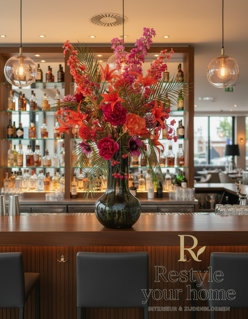 Zijdenboeket Wintervuur