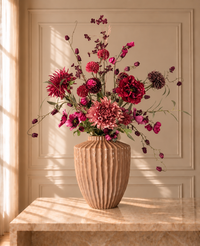 Zijdenboeket Burgundy Blush XL