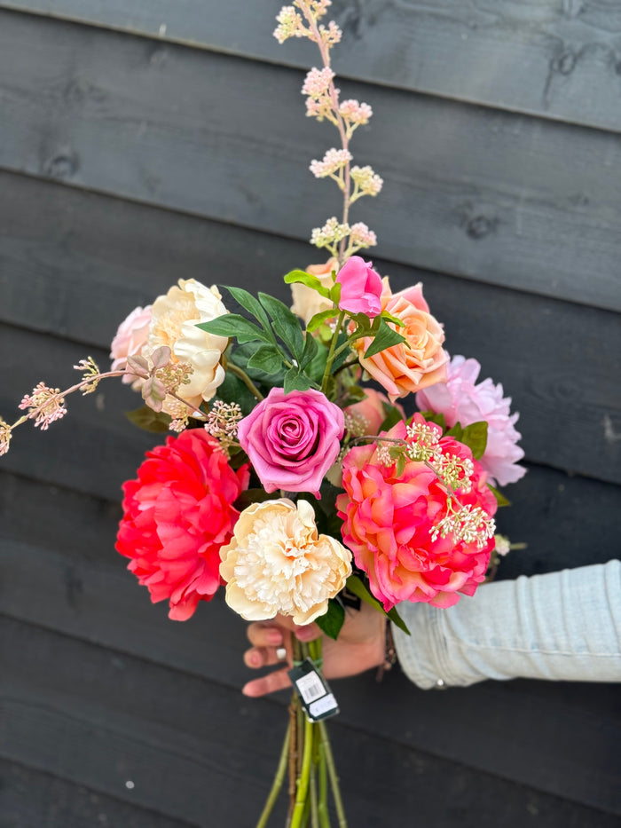 Zijdenboeket Love Rosés