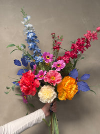 Zijdenboeket flora