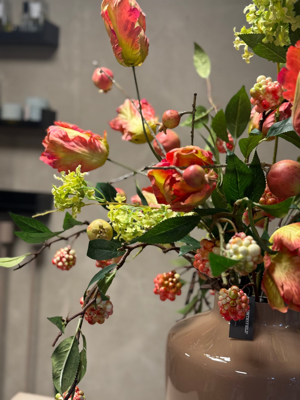 Zijdenboeket Wild Bloom Arrangement