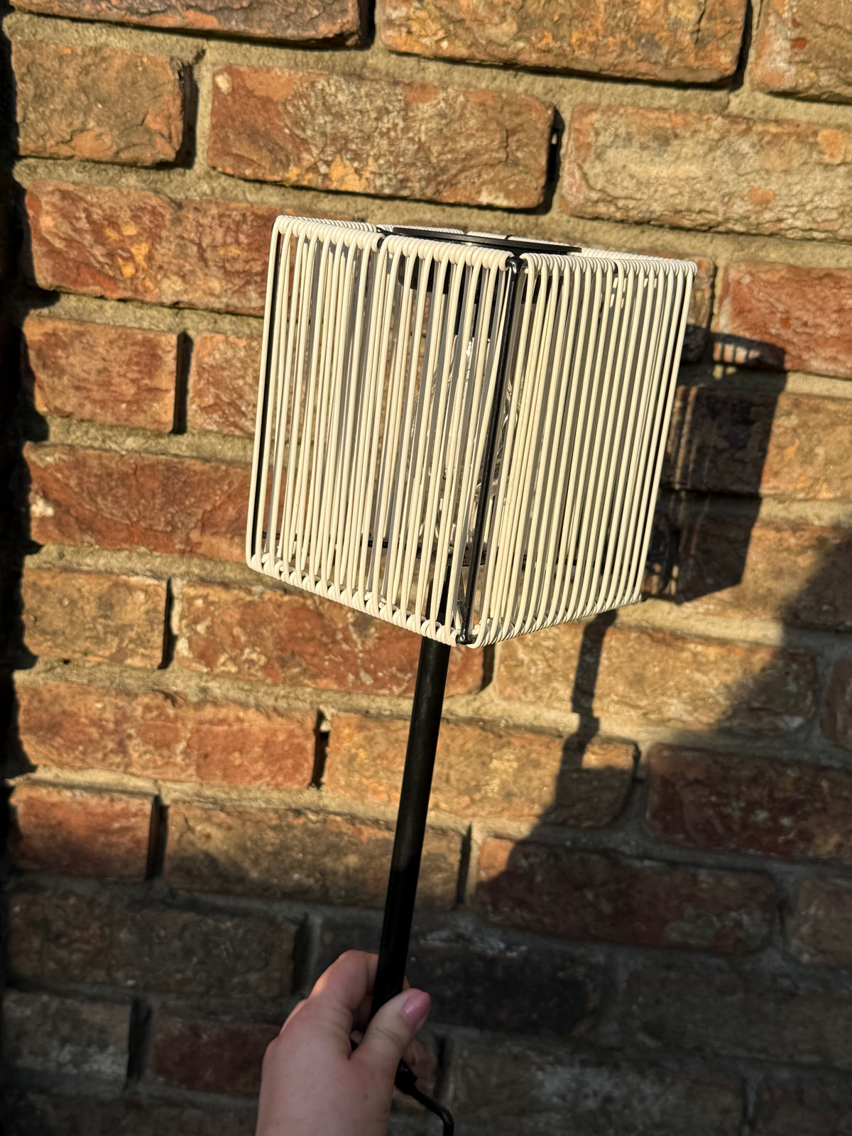 Solar lantaarn wit