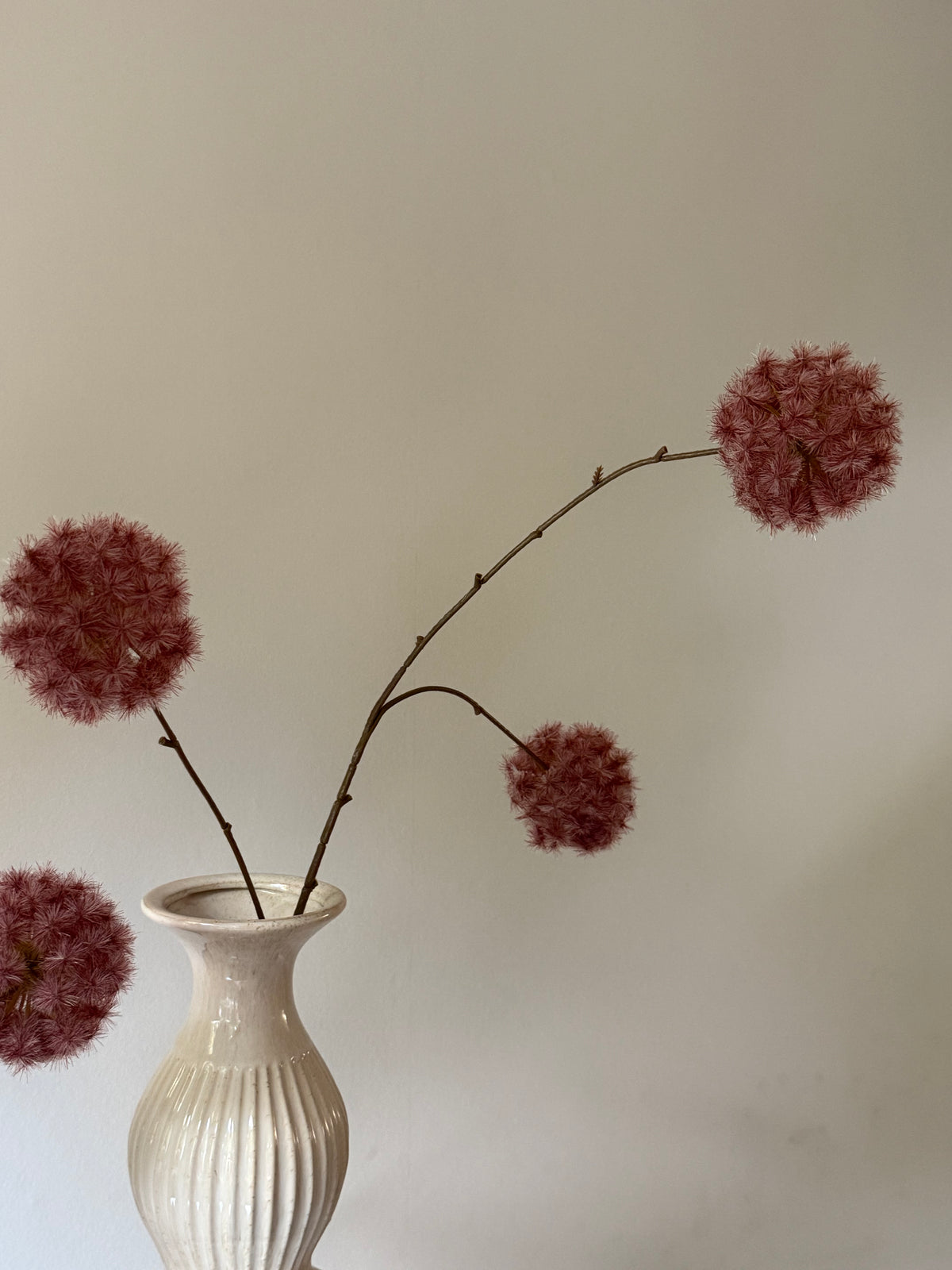 Zijden Allium – Dusty Rose