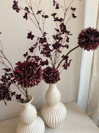Zijden Chrysant – Deep Burgundy