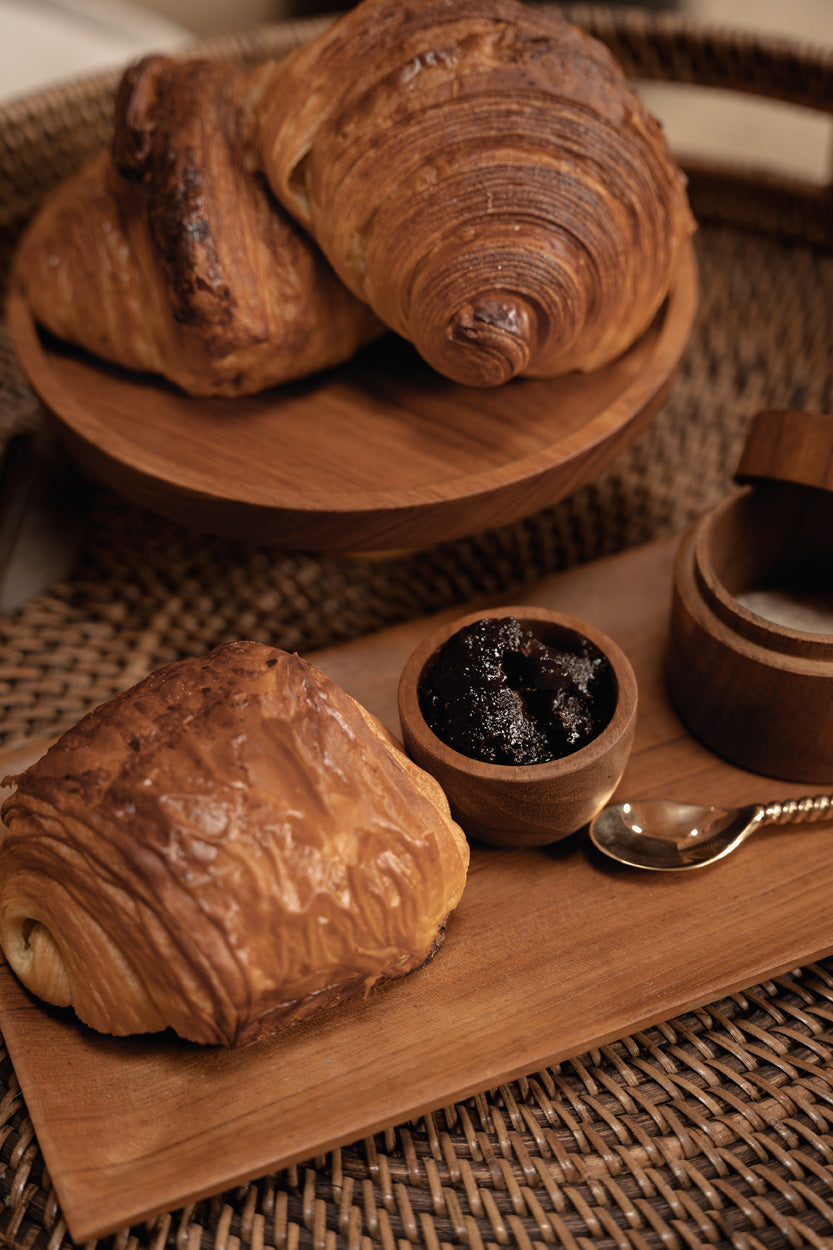 De Teak Root Sushi Bord - M