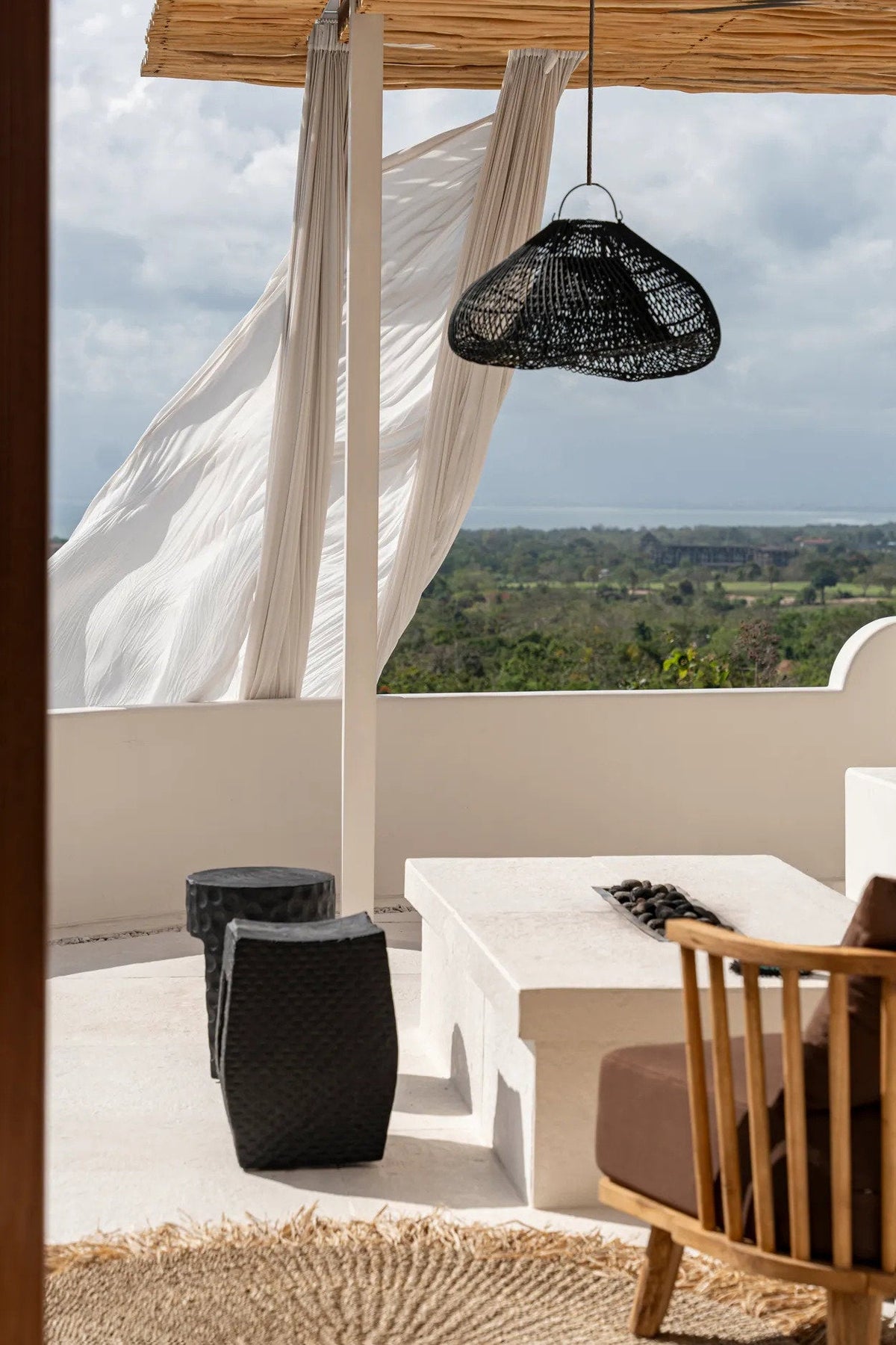 The Cloud Hanging Lamp - Black - M