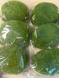 Kunst Mosbollen – Set van 3 L Groen