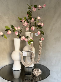 Kunst bloem Physalis miranda roze-L20B20H94CM