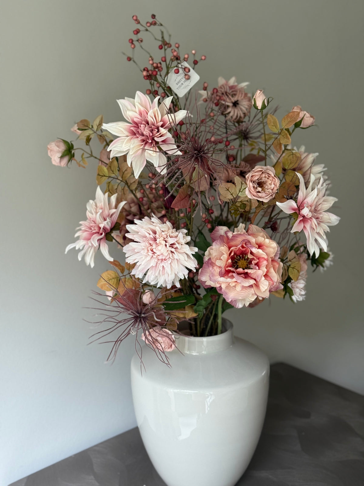 Zijdenboeket Sweet Pink