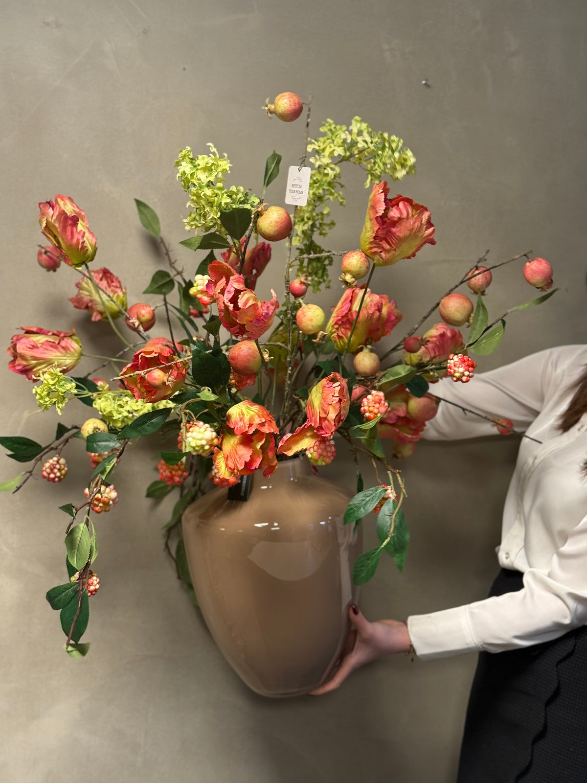 Zijdenboeket Wild Bloom Arrangement