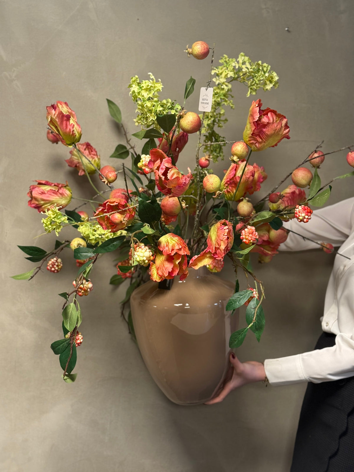 Zijdenboeket Wild Bloom Arrangement