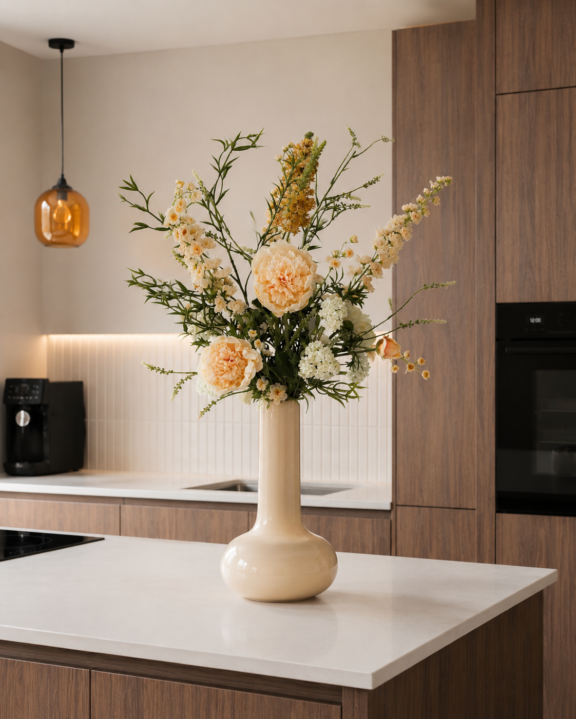 Zijdenboeket Timeless Neutral